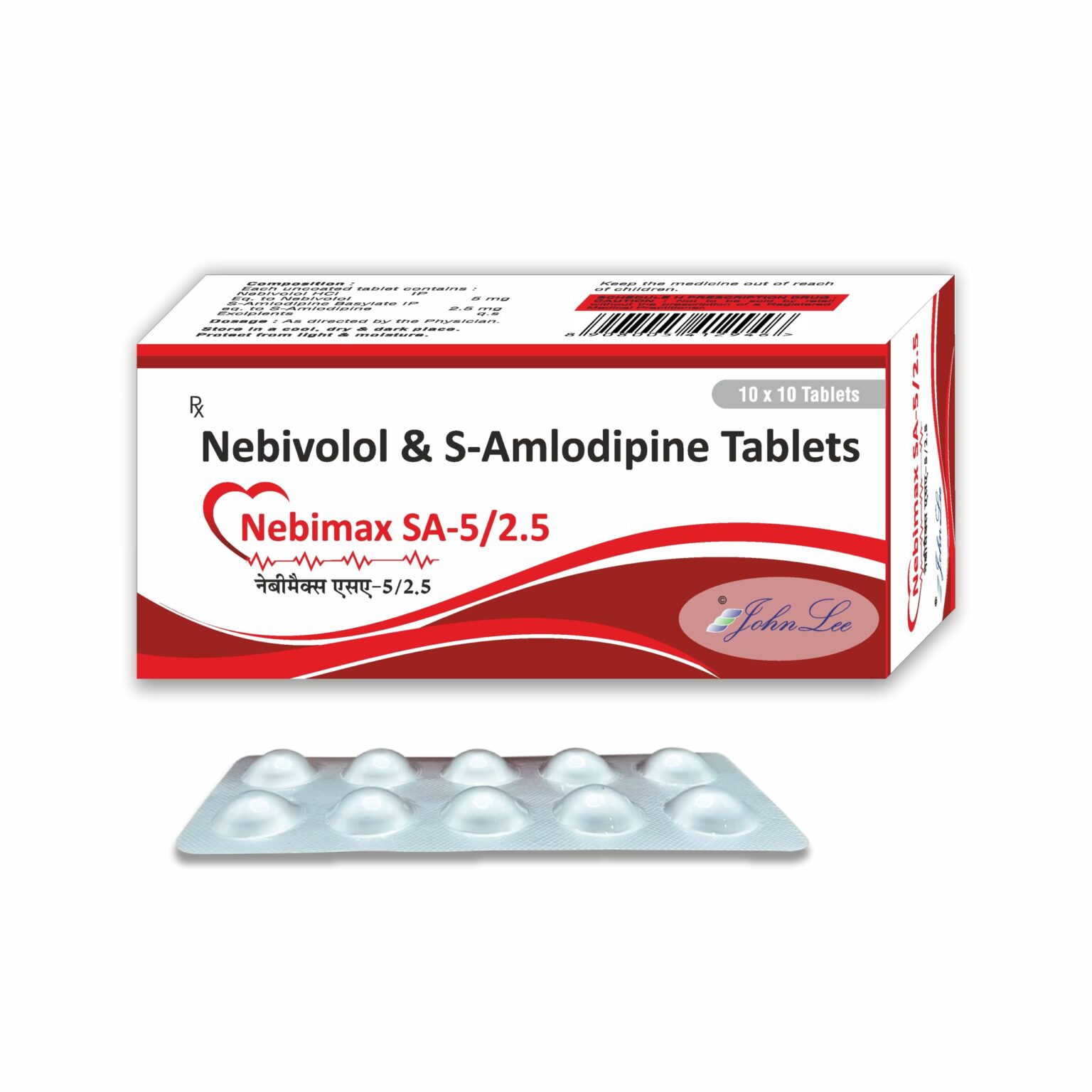 Nebimax SA 5 2 5mg Tablet Jeevandip