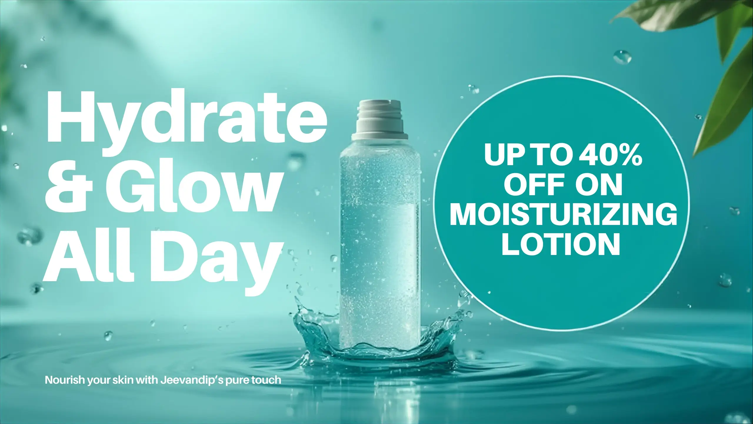 UP TO 40% OFF ON moisturizing lotion by Jeevandip