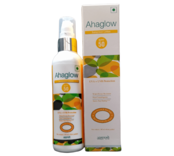 Ahaglow Sunscreen Lotion spf 50