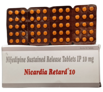 Nicardia Retard 10mg Tablet