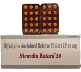 Nicardia Retard 20mg Tablet