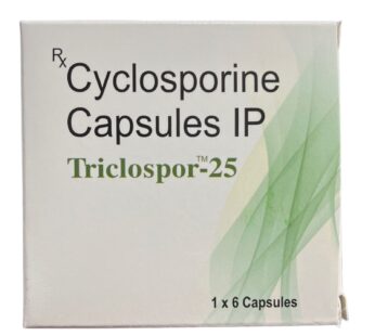 Triclospor 25mg Capsule