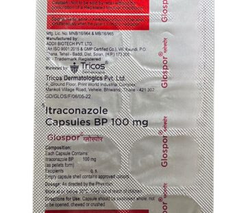 Glospor 100mg Capsule