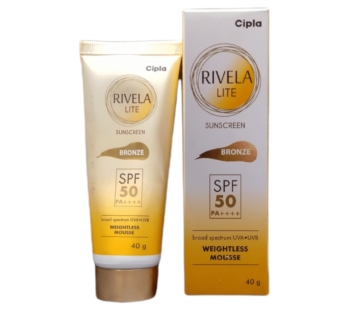 Rivela Lite Bronze Sunscreen spf50