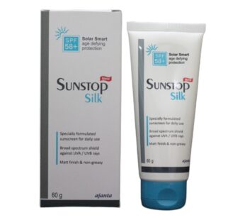 Sunstop Silk spf58 Sunscreen 60gm