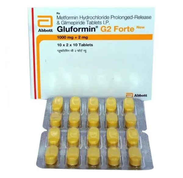 GLUFORMIN G2 FORTE TAB - Jeevandip