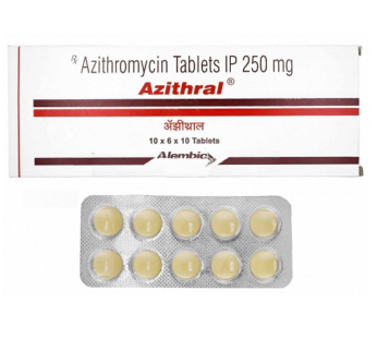 Azithral 250mg DT Tablet