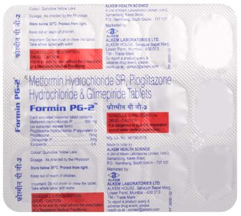 Formin Pg2 Forte Tablet