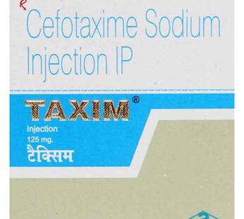Taxim 125 Mg Injectoin