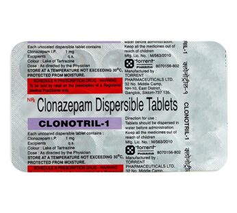 Clonotril 1 Tablet