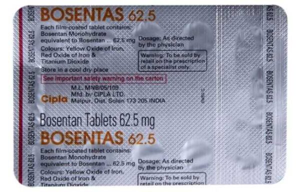 Bosentas 62.5 Tablet