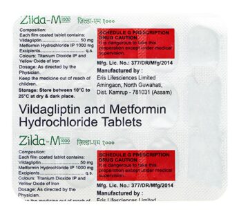 Zilda M 1000 Tablet