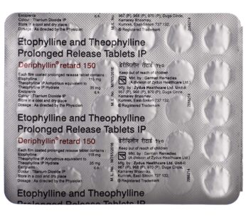 Deriphyllin Ret 150 Tablet