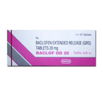 Baclof Od 20 Tablet
