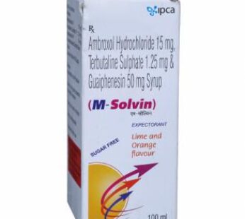 M Solvin Syrup 100ml