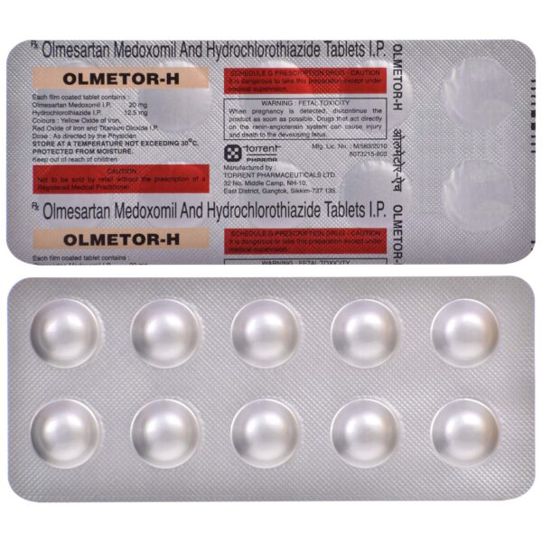 Olmetor H 20 Tablet