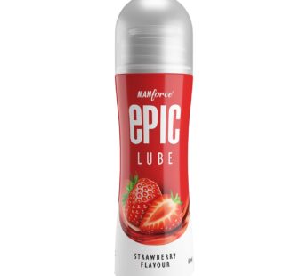 Manforce Epic Lube Strawberry Flavoured Water-Based Gel 60ml