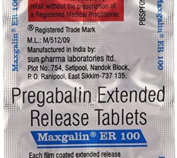 Maxgalin ER 100 Tablet
