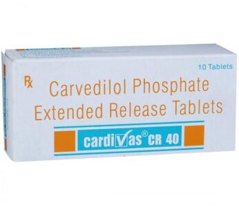 Cardivas CR 40 Tablet