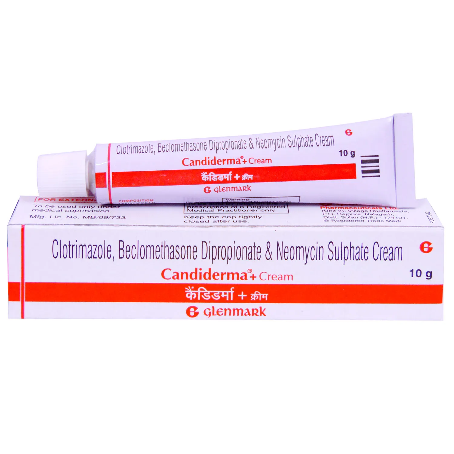 Candiderma + Cream 10gm - Jeevandip