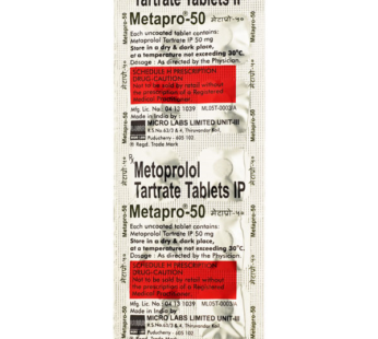 Metapro 50 Tablet