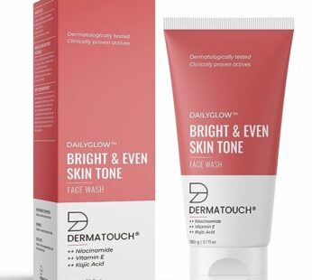 Dermatouch Bright & Even Skin Tone Face Wash 150gm