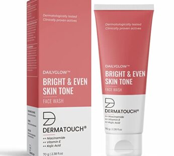 Dermatouch Bright & Even Skin Tone Face Wash 70gm