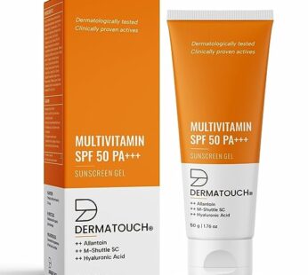 Dermatouch Multivitamin SPF50+++ Sunscreen Gel 50gm