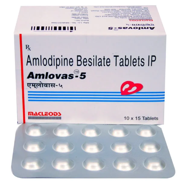 Amlovas 5 Tablet