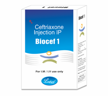 BIOCEF 1gm INJECTION 10ml