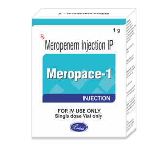 MEROPACE 1g INJECTION 20ml