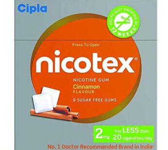 Nicotex Nicotine Sugar Free Mint Plus Gums 2mg