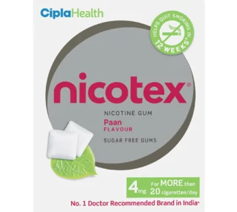 Nicotex MINT PAAN Gums 4 mg