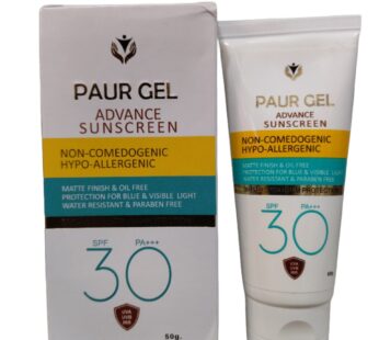 Paur Advance Sunscreen Gel 50gm