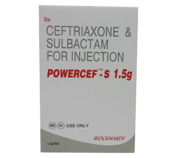 Powercef S 1.5gm Injection