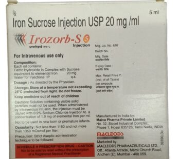 Irozorb S Injection 5ml