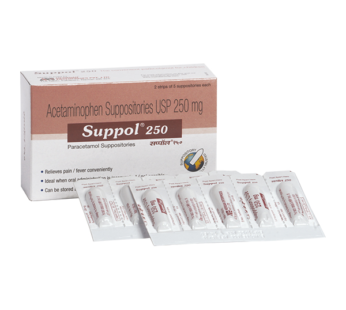Suppol 250mg Suppository