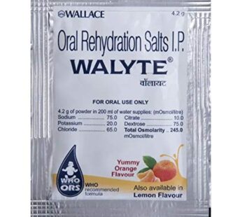 Walyte Ors Lemon Flavour Sachet 4.4gm