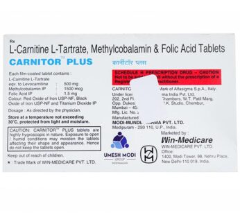 Carnitor Plus Tablet