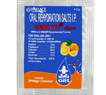 Walyte Ors Orange Flavour Sachet 4.4gm