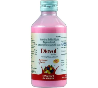 Diovol Sugar Free Bubblegum Oral Solution 170 ml