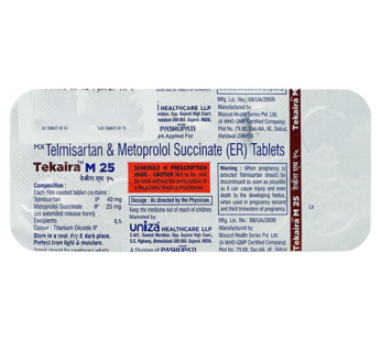 Tekaira M 25 Tablet