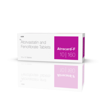 Atrocard F 10/160 Tablet