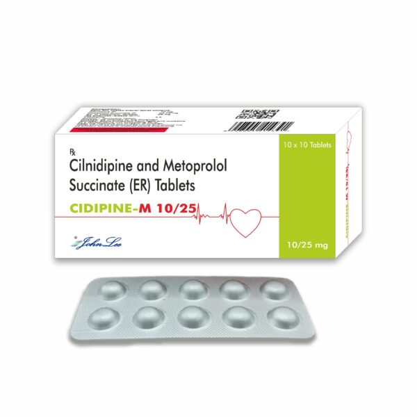 Cidipine M 10/25 Tablet