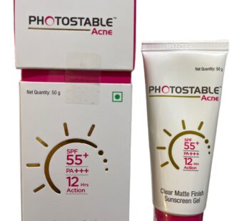 Photostable Acne Sunscreen Gel 50gm