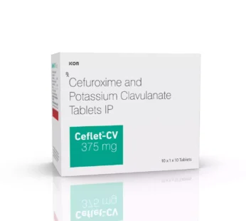 Ceflet-CV 375 mg Tablet