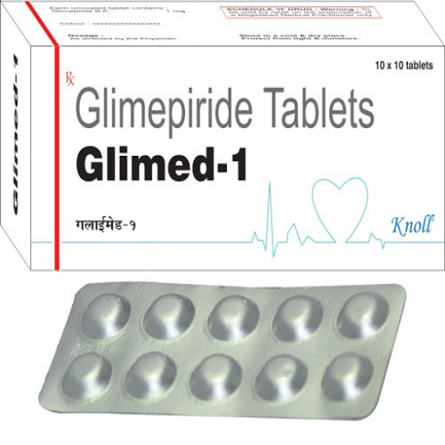 Glimed 1mg Tablet - Jeevandip