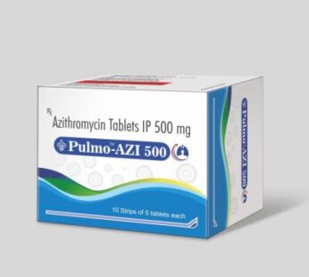 Pulmo Azi 500mg Tablet