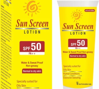 Sunscreen Lotion Spf50 60ml