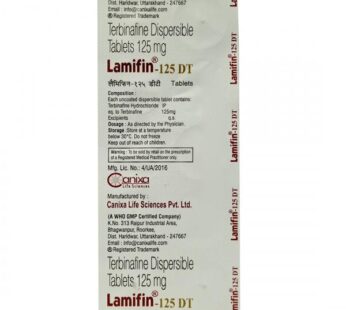 Lamifin 125 DT Tablet